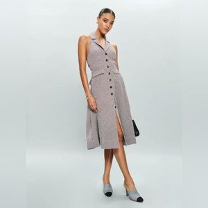 Reformation Gingham Masha Dress Size 4